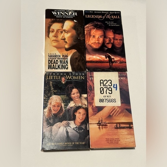 A Collection of 4 VHS Movies - Picture 1 of 3
